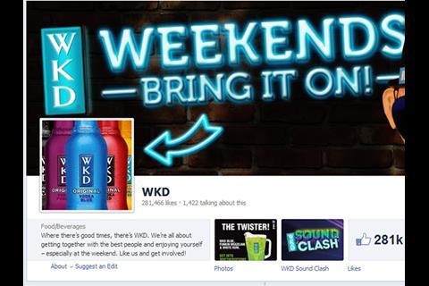 WKD Facebook page